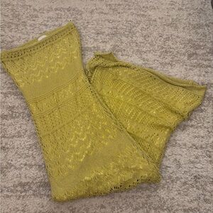 Yellow Sndys Maxi Knit Dress